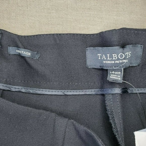 Heritage Comfort Waist Talbots Petite 14WP Pants - Picture 14 of 15